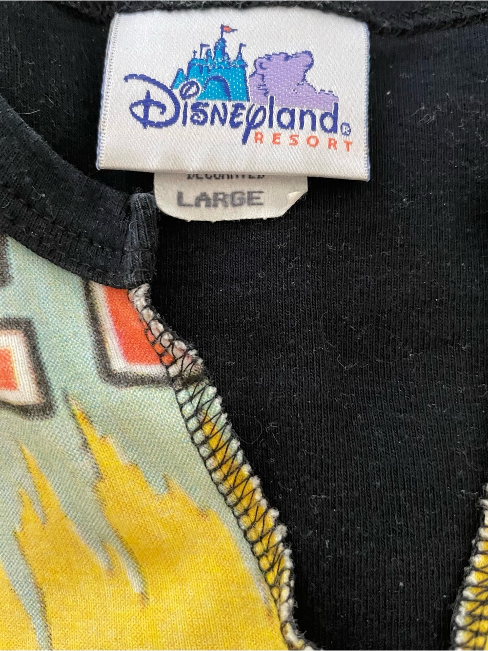 Vintage Mickey Mouse and Minnie Mouse Women’s Disneyland Resorts Tee. - Picture 4 of 6